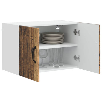 vidaXL Wall Cabinet LUCCA Old Wood 60 x 31 x 40 cm Engineered Wood