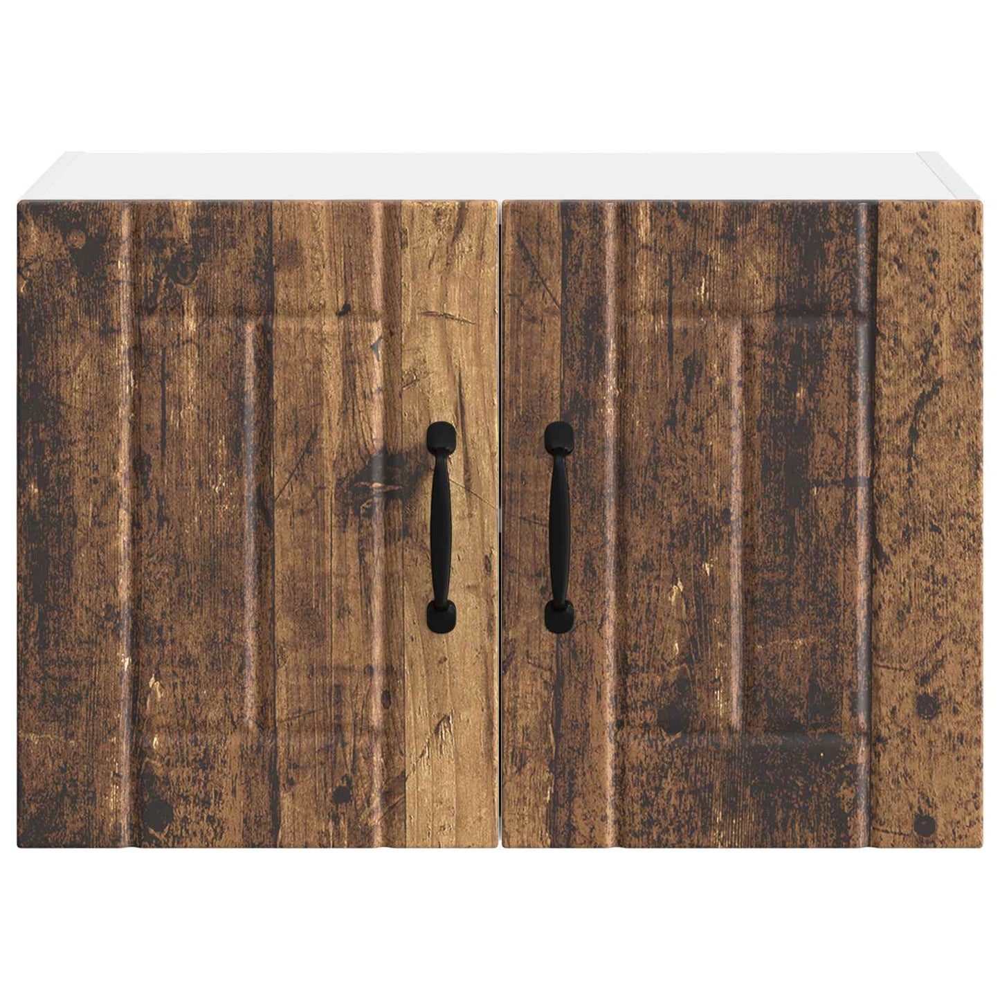 vidaXL Wall Cabinet LUCCA 2 pcs Old Wood 60 x 31 x 40 cm