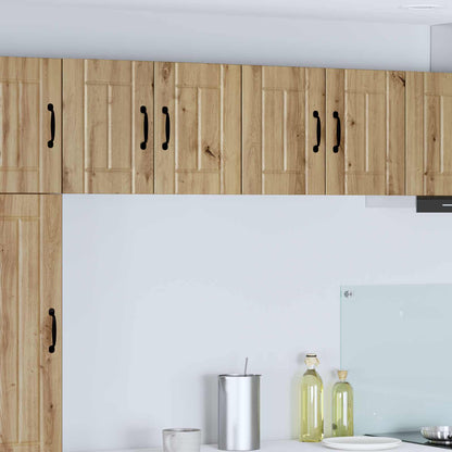 vidaXL Wall Cabinet LUCCA Artisan Oak 60 x 31 x 40 cm Engineered Wood