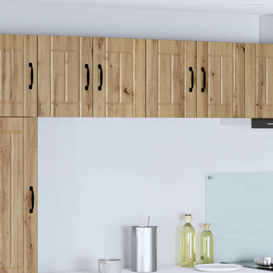vidaXL Wall Cabinet LUCCA Artisan Oak 60 x 31 x 40 cm Engineered Wood