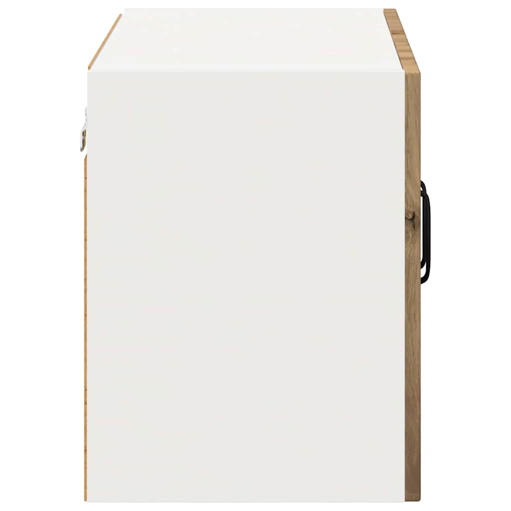 vidaXL Wall Cabinet LUCCA 2 pcs Artisan Oak Engineered Wood