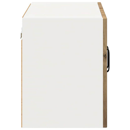 vidaXL Wall Cabinet LUCCA 2 pcs Artisan Oak Engineered Wood
