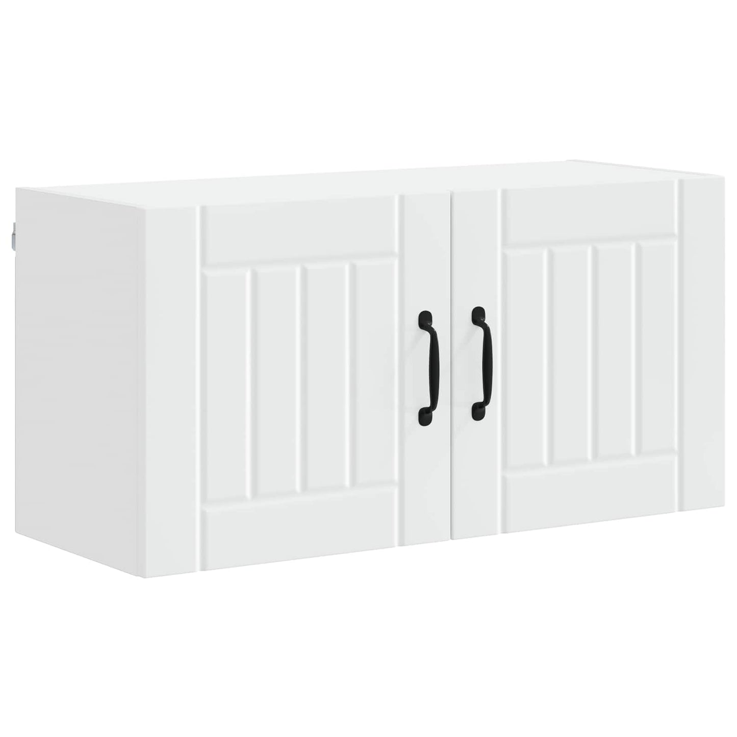 vidaXL Wall Cabinet LUCCA White 80 x 31 x 40 cm Engineered Wood