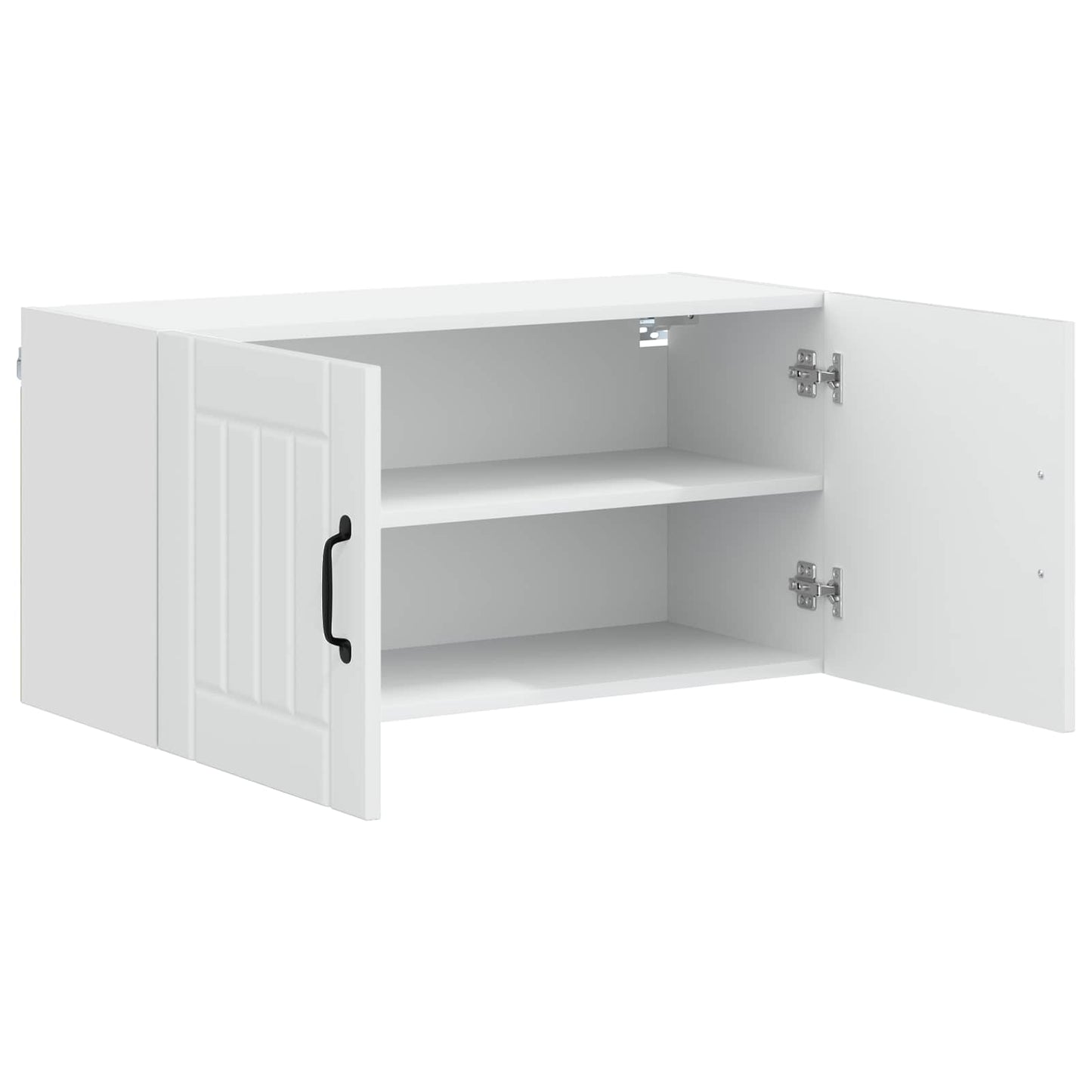 vidaXL Wall Cabinet LUCCA White 80 x 31 x 40 cm Engineered Wood