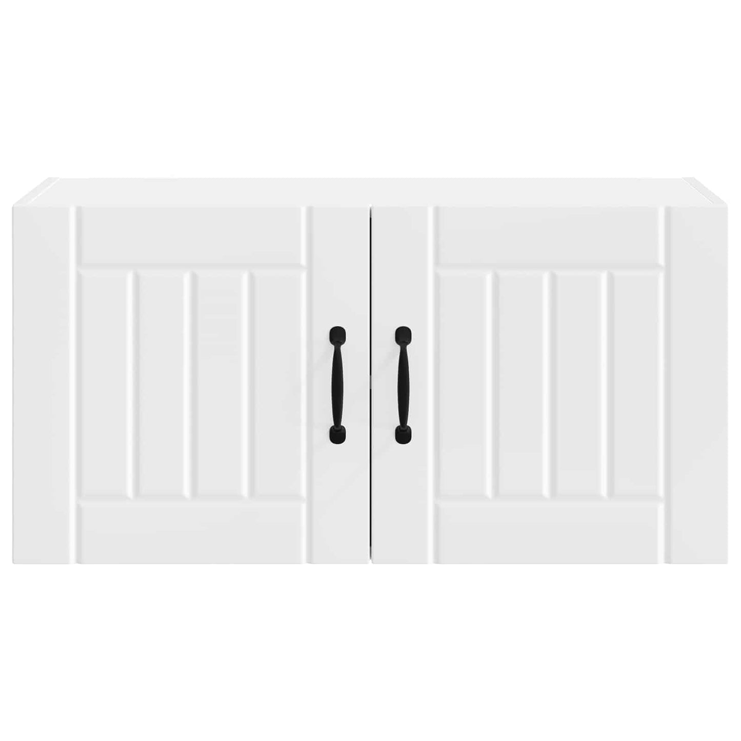 vidaXL Wall Cabinet LUCCA White 80 x 31 x 40 cm Engineered Wood