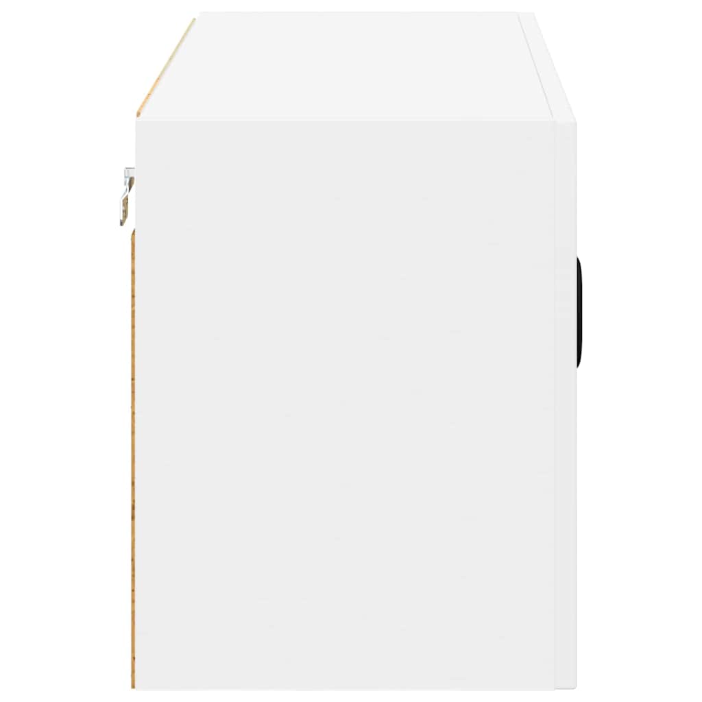 vidaXL Wall Cabinet LUCCA White 80 x 31 x 40 cm Engineered Wood