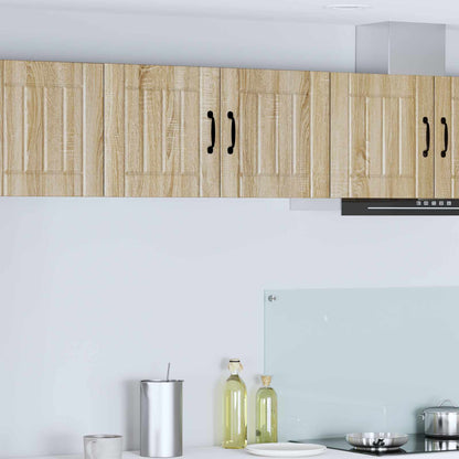 vidaXL Wall Cabinet LUCCA Sonoma Oak 80 x 31 x 40 cm Engineered Wood