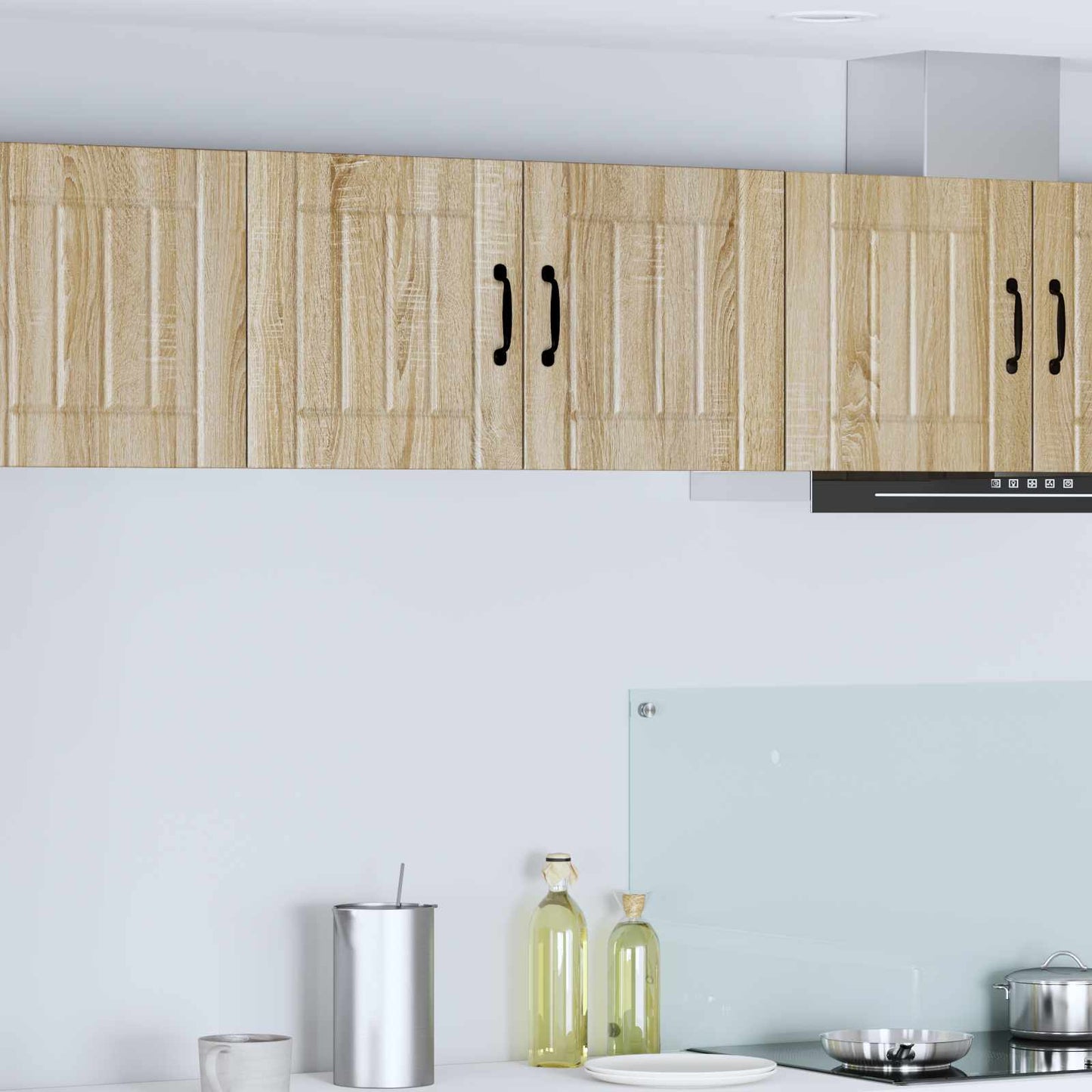 vidaXL Wall Cabinet LUCCA Sonoma Oak 80 x 31 x 40 cm Engineered Wood