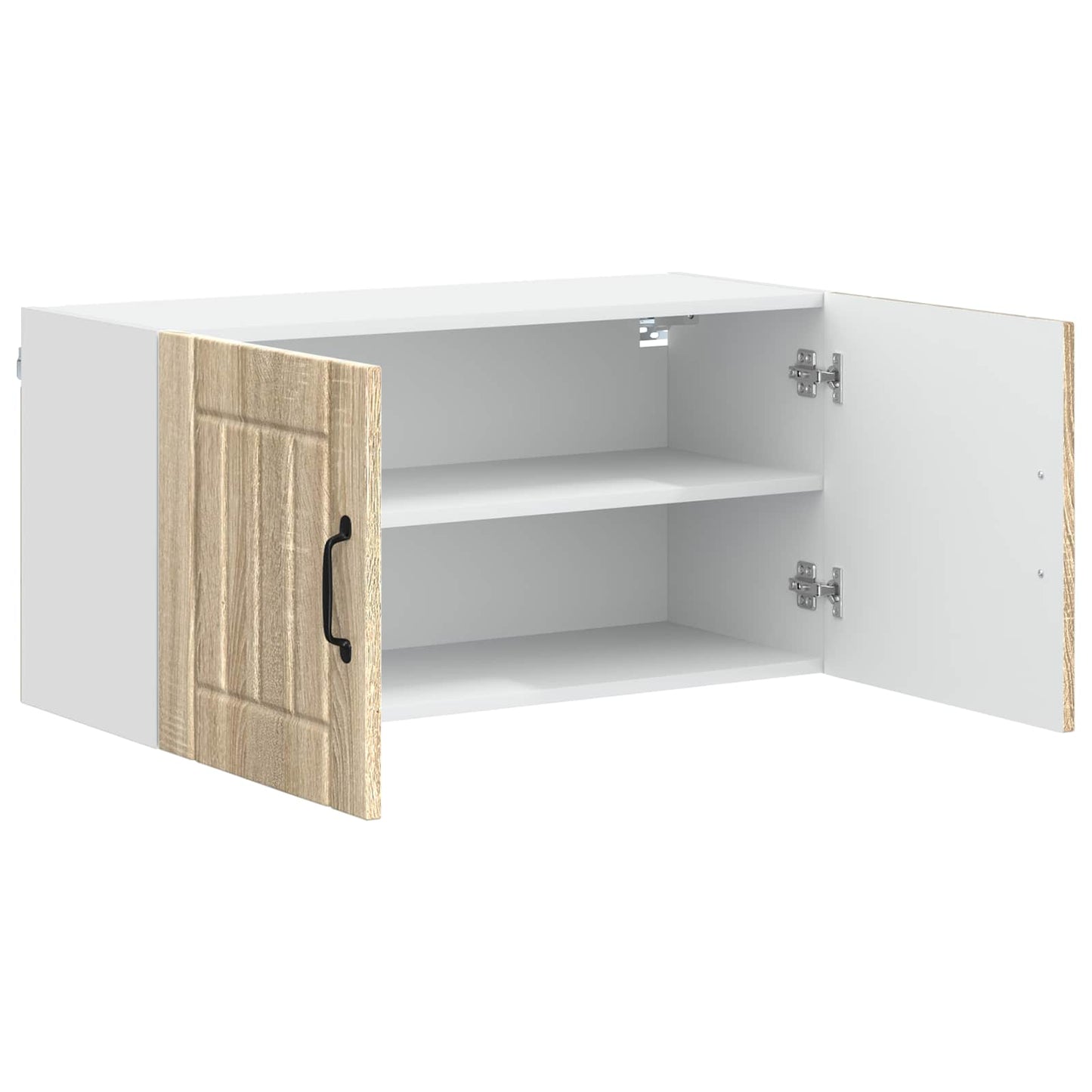 vidaXL Wall Cabinet LUCCA Sonoma Oak 80 x 31 x 40 cm Engineered Wood