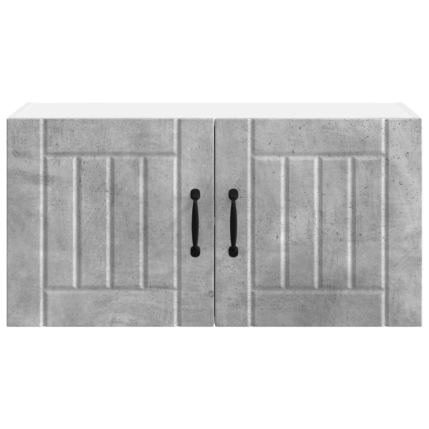 vidaXL Wall Cabinet LUCCA Concrete Grey 80 x 31 x 40 cm