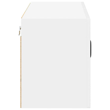 vidaXL Wall Cabinet LUCCA High Gloss White 80 x 31 x 40 cm