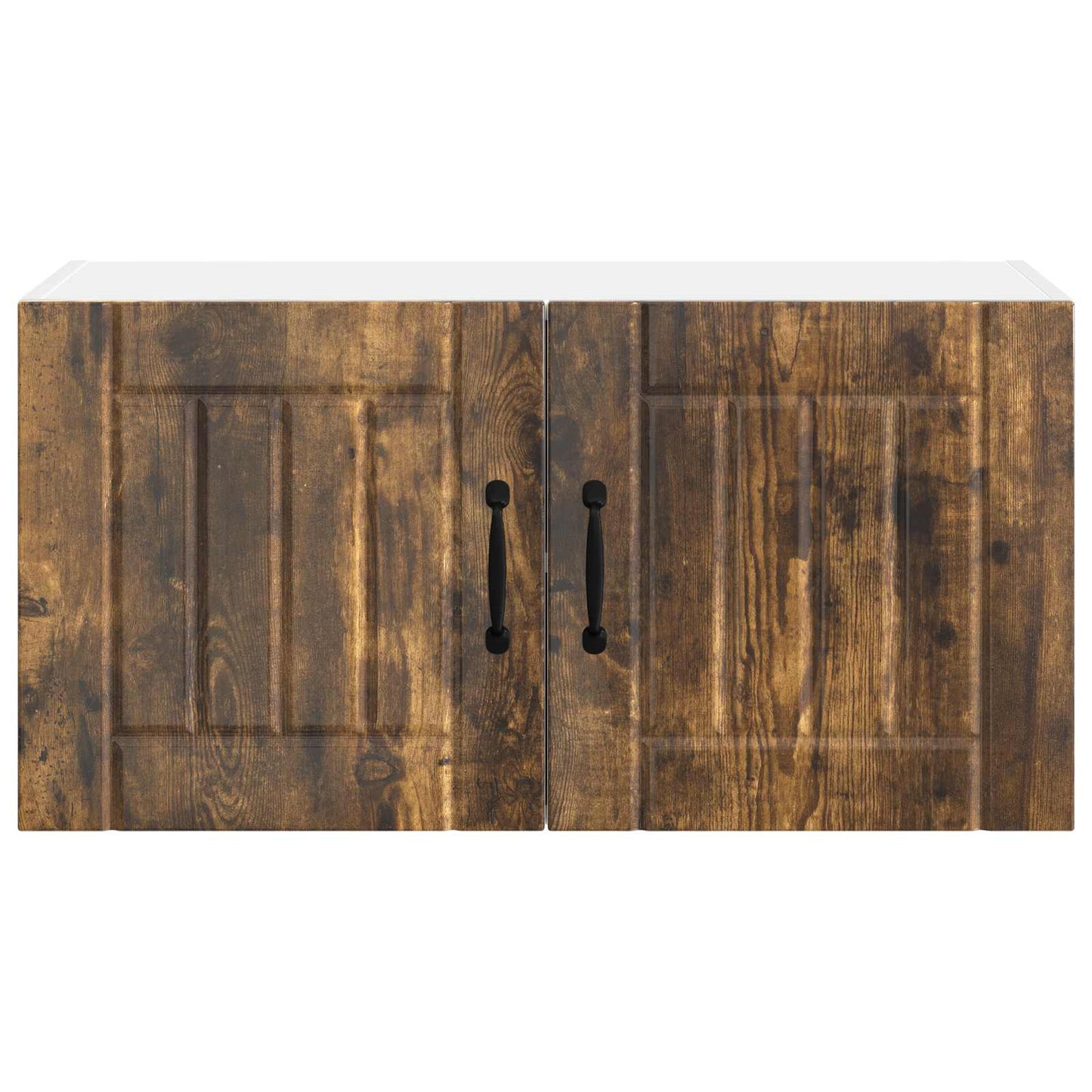 vidaXL Wall Cabinet LUCCA Smoked Oak 80 x 31 x 40 cm Engineered Wood