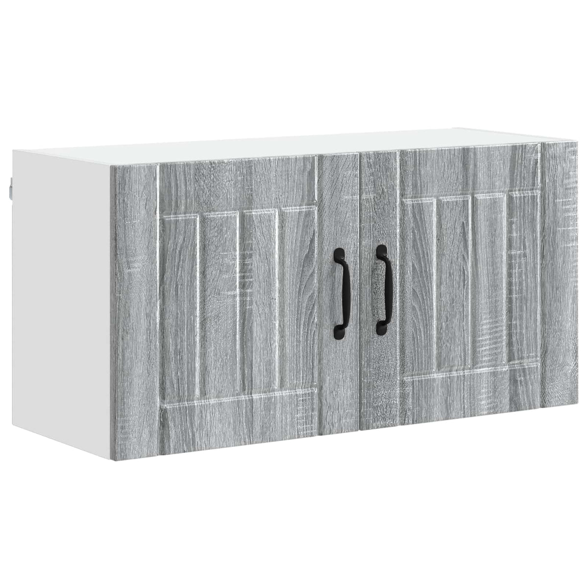 vidaXL Wall Cabinet LUCCA Grey Sonoma 80 x 31 x 40 cm Engineered Wood