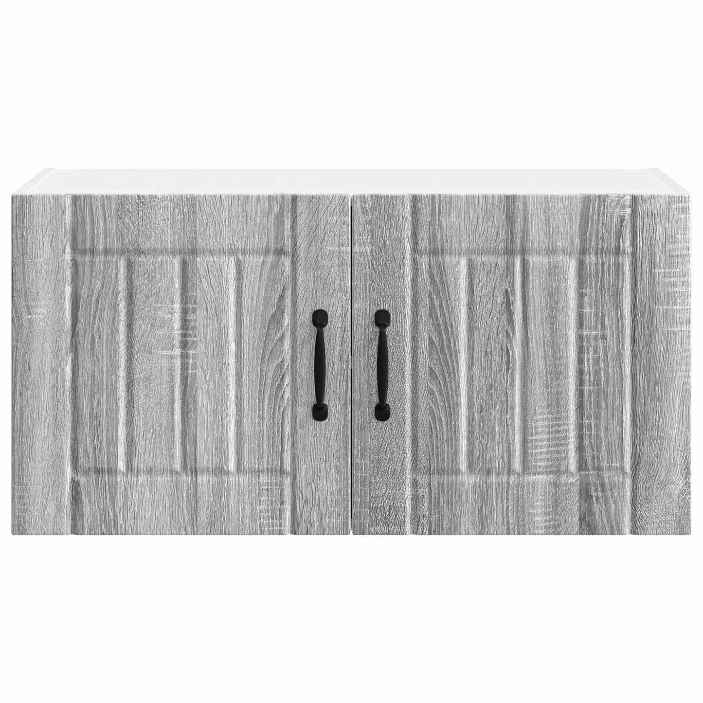 vidaXL Wall Cabinet LUCCA Grey Sonoma 80 x 31 x 40 cm Engineered Wood