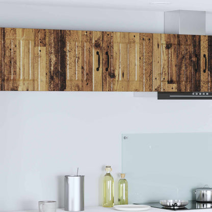 vidaXL Wall Cabinet LUCCA Old Wood 80 x 31 x 40 cm Engineered Wood