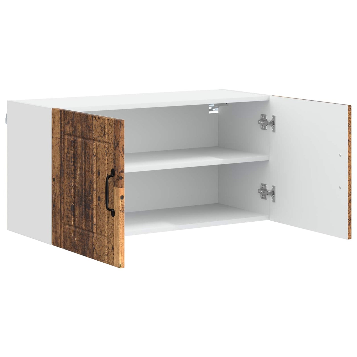 vidaXL Wall Cabinet LUCCA Old Wood 80 x 31 x 40 cm Engineered Wood