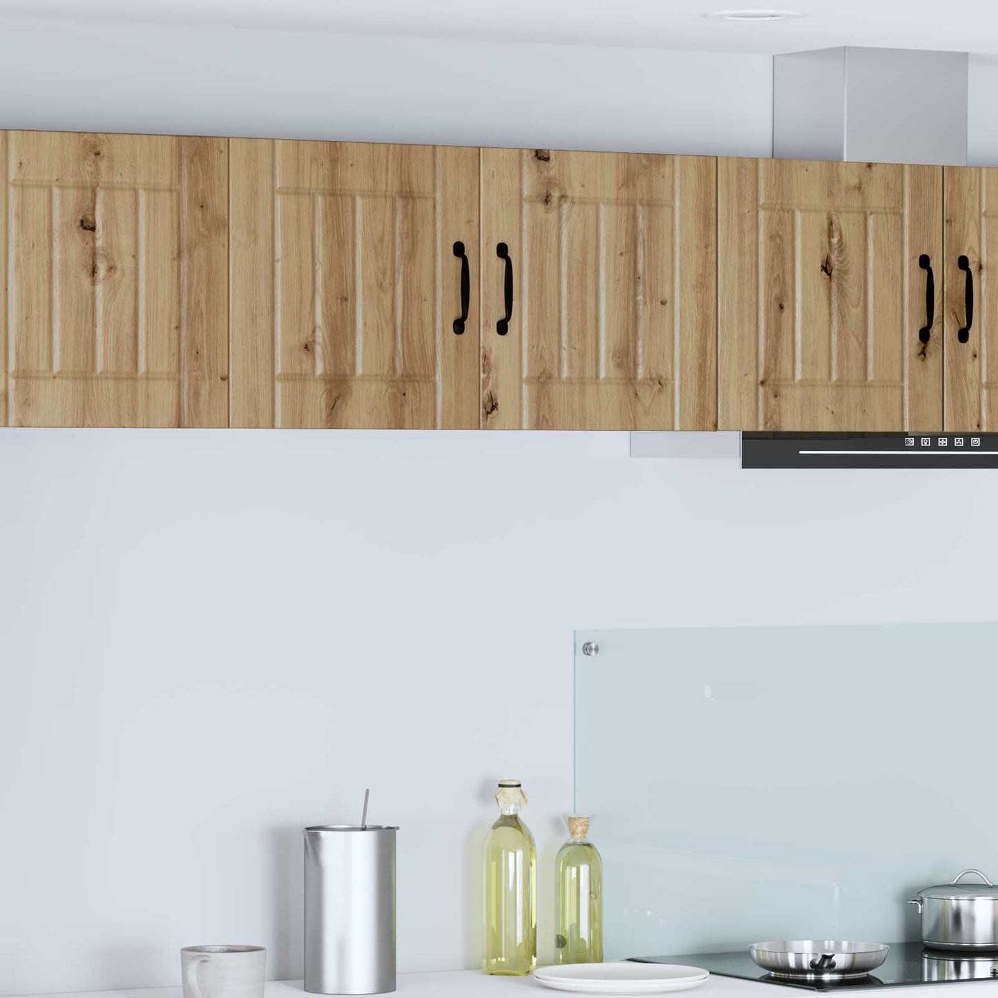vidaXL Wall Cabinet LUCCA Artisan Oak 80 x 31 x 40 cm Engineered Wood