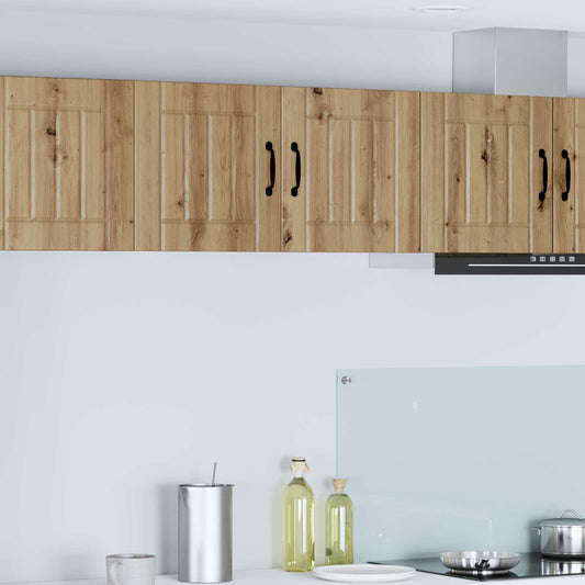 vidaXL Wall Cabinet LUCCA Artisan Oak 80 x 31 x 40 cm Engineered Wood