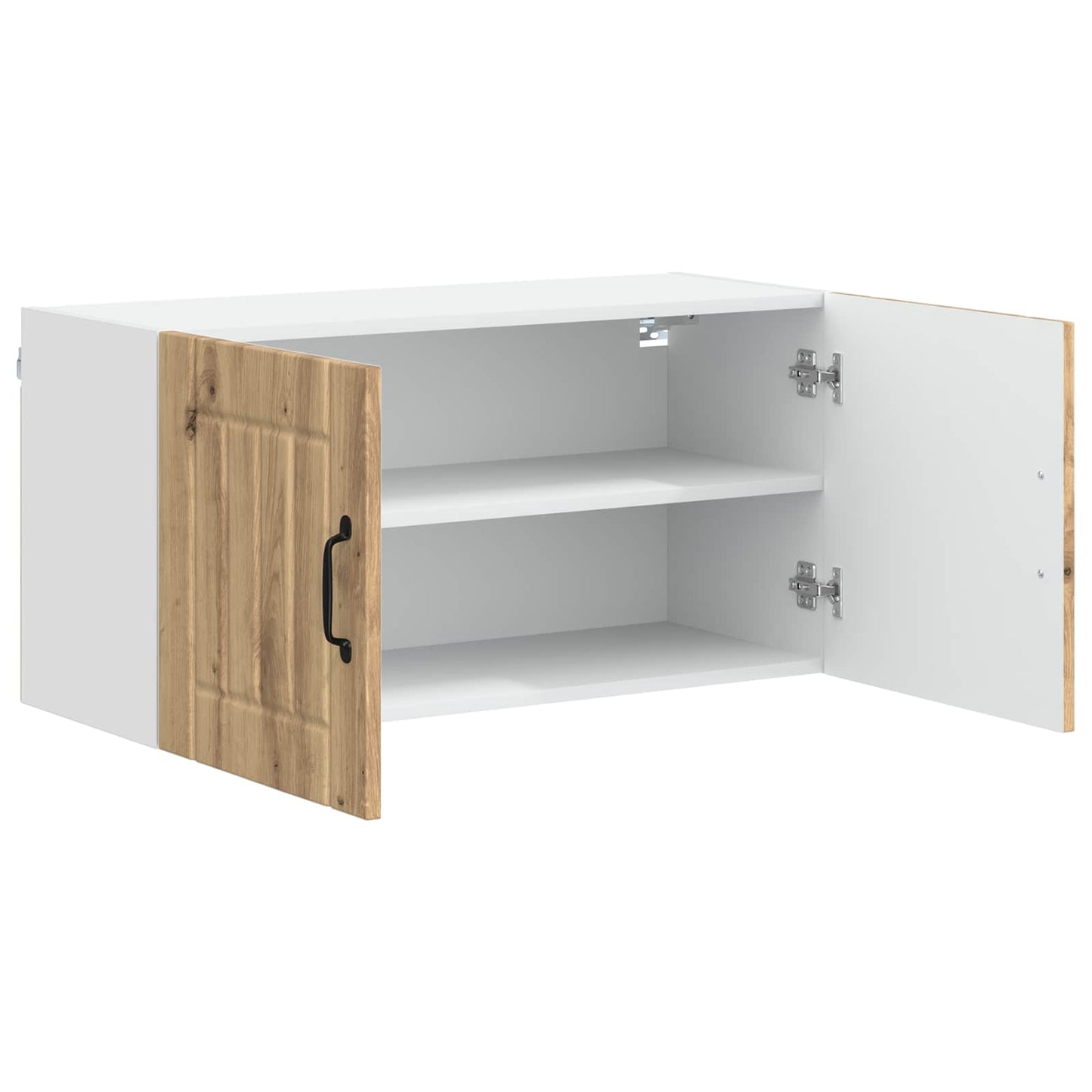 vidaXL Wall Cabinet LUCCA Artisan Oak 80 x 31 x 40 cm Engineered Wood