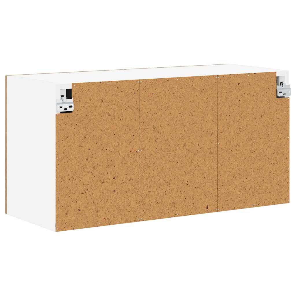 vidaXL Wall Cabinet LUCCA Artisan Oak 80 x 31 x 40 cm Engineered Wood