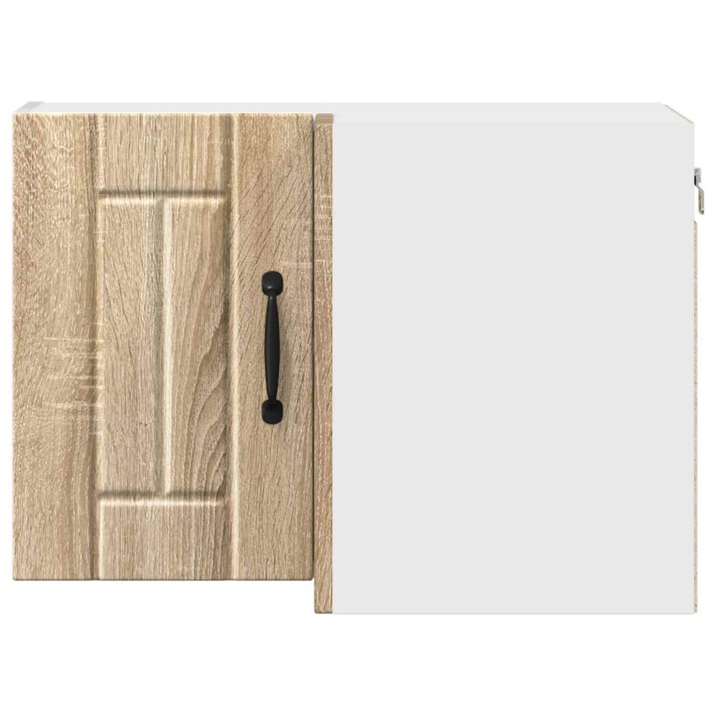 vidaXL Wall Corner Cabinet LUCCA Sonoma Oak 57 x 57 x 40 cm