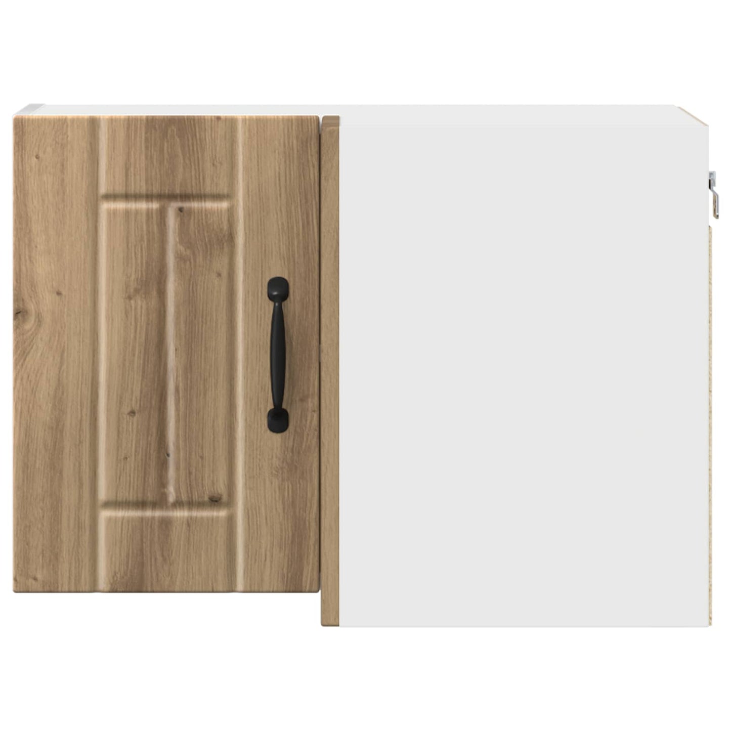 vidaXL Wall Corner Cabinet LUCCA Artisan Oak 57 x 57 x 40 cm