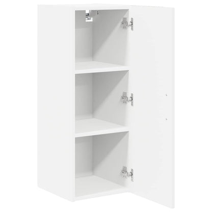 vidaXL Wall Cabinet LUCCA 2 pcs White 30 x 31 x 80 cm Engineered Wood