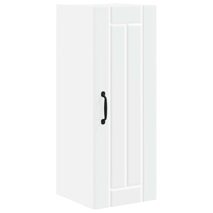 vidaXL Wall Cabinet LUCCA 2 pcs White 30 x 31 x 80 cm Engineered Wood
