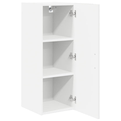 vidaXL Wall Cabinet LUCCA 2 pcs White 30 x 31 x 80 cm Engineered Wood