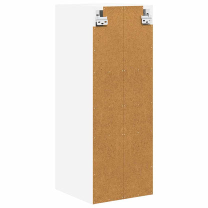 vidaXL Wall Cabinet LUCCA 2 pcs White 30 x 31 x 80 cm Engineered Wood