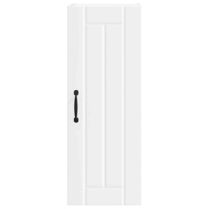 vidaXL Wall Cabinet LUCCA 2 pcs White 30 x 31 x 80 cm Engineered Wood