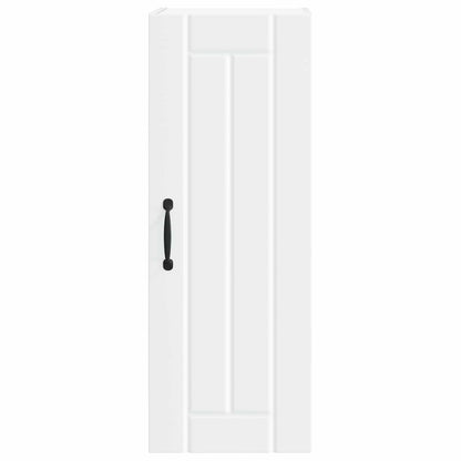 vidaXL Wall Cabinet LUCCA 2 pcs White 30 x 31 x 80 cm Engineered Wood