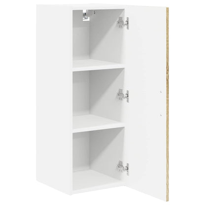 vidaXL Wall Cabinet LUCCA Sonoma Oak 30 x 31 x 80 cm Engineered Wood
