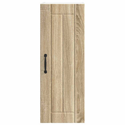 vidaXL Wall Cabinet LUCCA 2 pcs Sonoma Oak 30 x 31 x 80 cm