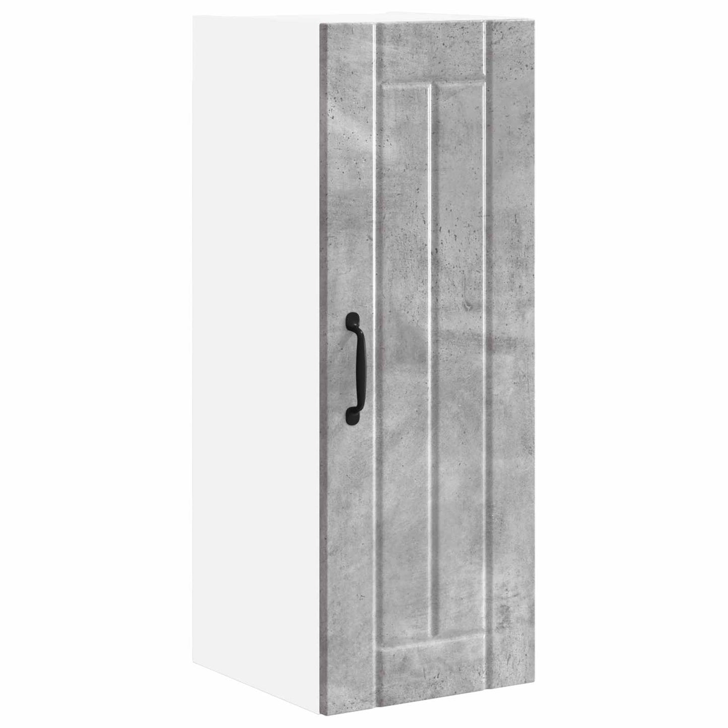 vidaXL Wall Cabinet LUCCA Concrete Grey 30 x 31 x 80 cm