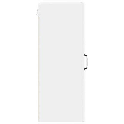 vidaXL Wall Cabinet LUCCA High Gloss White 30 x 31 x 80 cm
