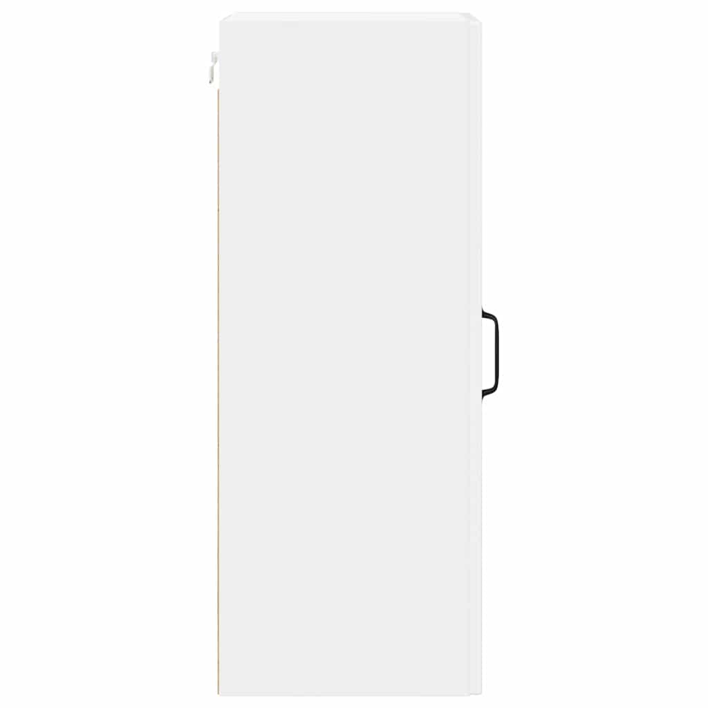 vidaXL Wall Cabinet LUCCA 2 pcs High Gloss White 30 x 31 x 80 cm