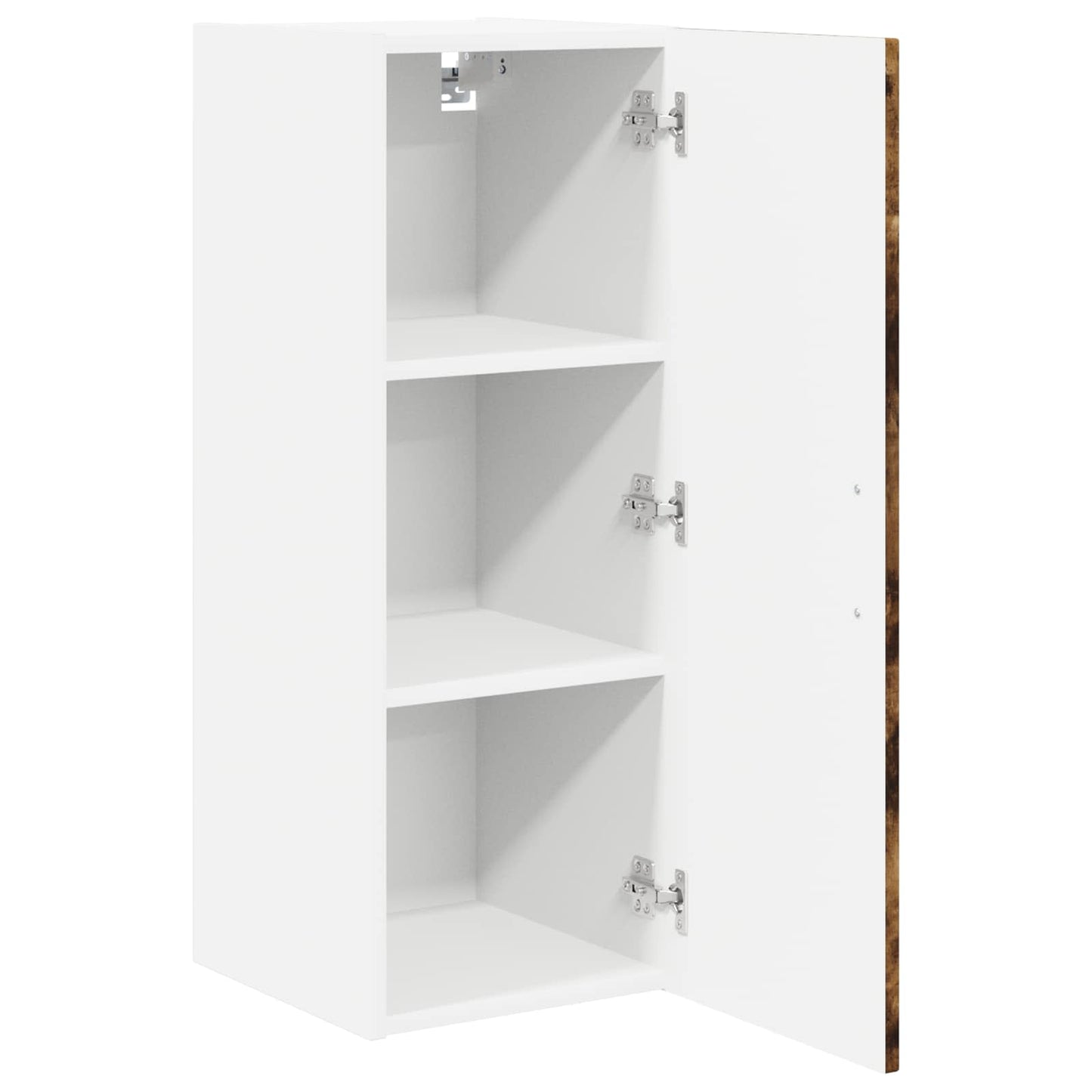vidaXL Wall Cabinet LUCCA Smoked Oak 30 x 31 x 80 cm Engineered Wood