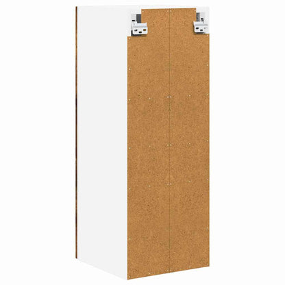 vidaXL Wall Cabinet LUCCA Smoked Oak 30 x 31 x 80 cm Engineered Wood