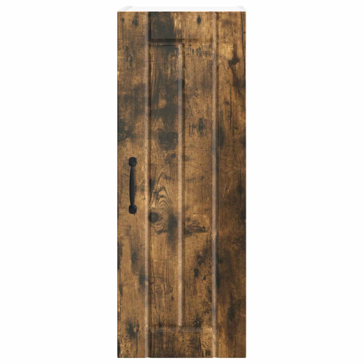 vidaXL Wall Cabinet LUCCA Smoked Oak 30 x 31 x 80 cm Engineered Wood