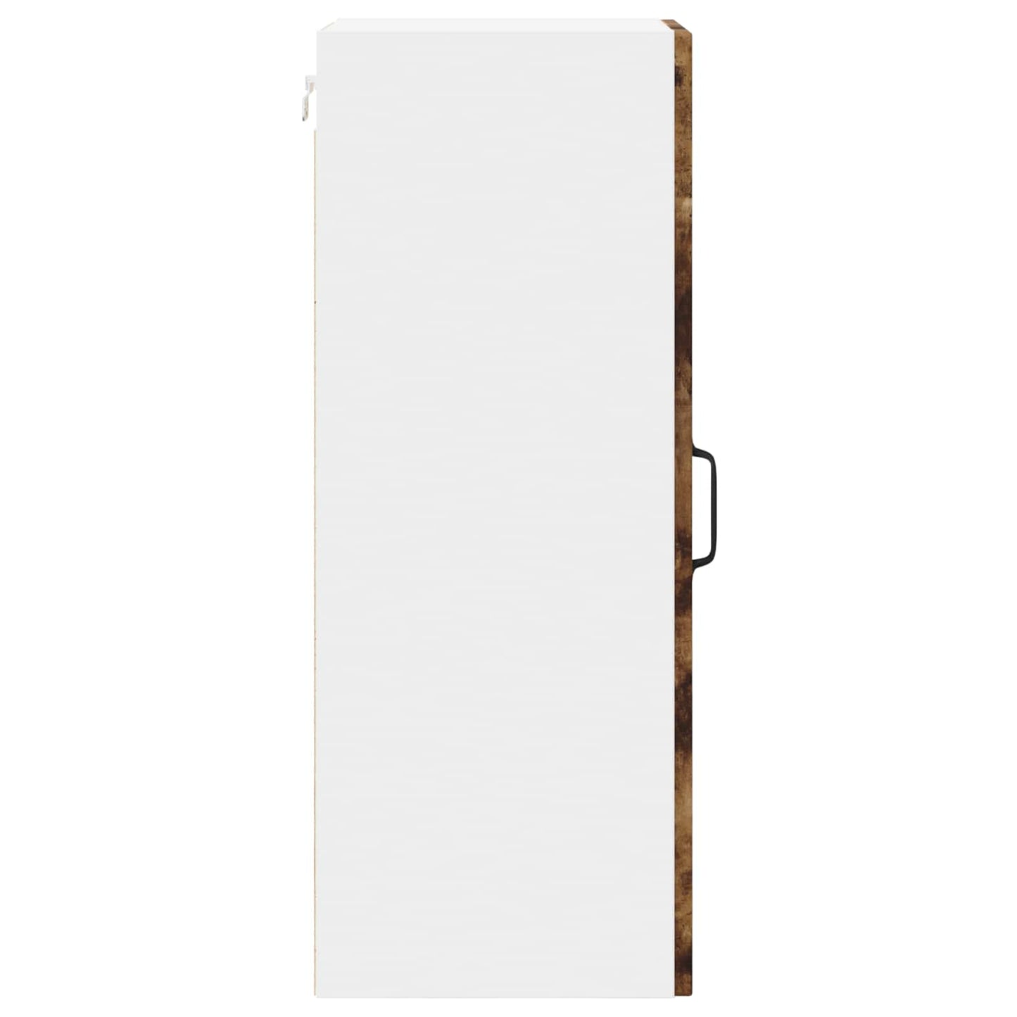 vidaXL Wall Cabinet LUCCA 2 pcs Smoked Oak 30 x 31 x 80 cm