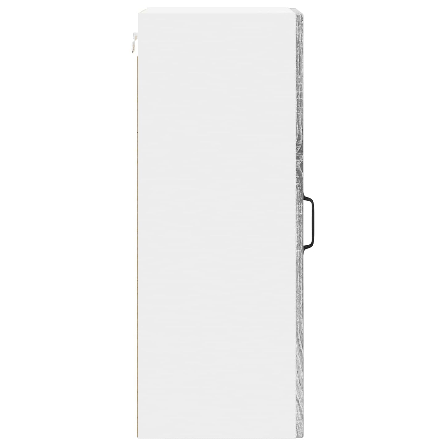 vidaXL Wall Cabinet LUCCA Grey Sonoma 30 x 31 x 80 cm Engineered Wood
