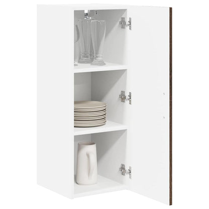 vidaXL Wall Cabinet LUCCA Brown Oak 30 x 31 x 80 cm Engineered Wood