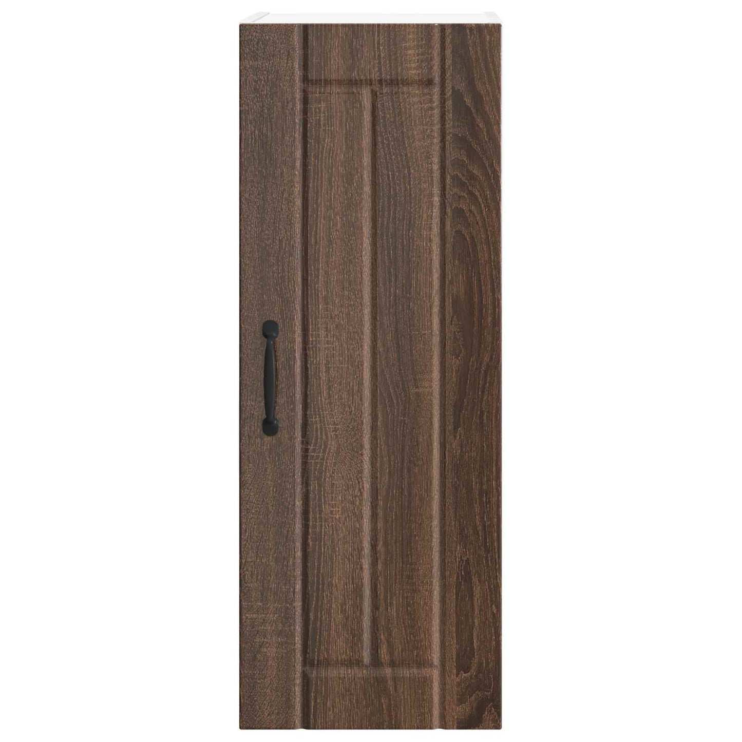 vidaXL Wall Cabinet LUCCA 2 pcs Brown Oak 30 x 31 x 80 cm
