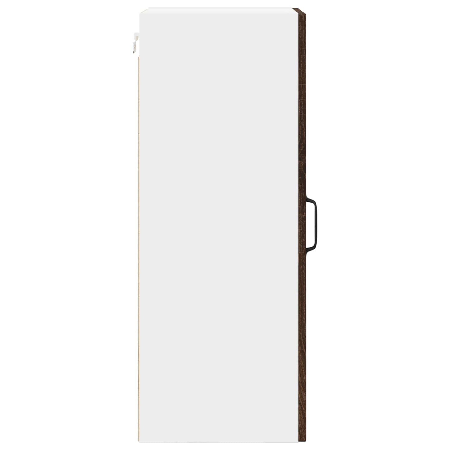 vidaXL Wall Cabinet LUCCA 2 pcs Brown Oak 30 x 31 x 80 cm
