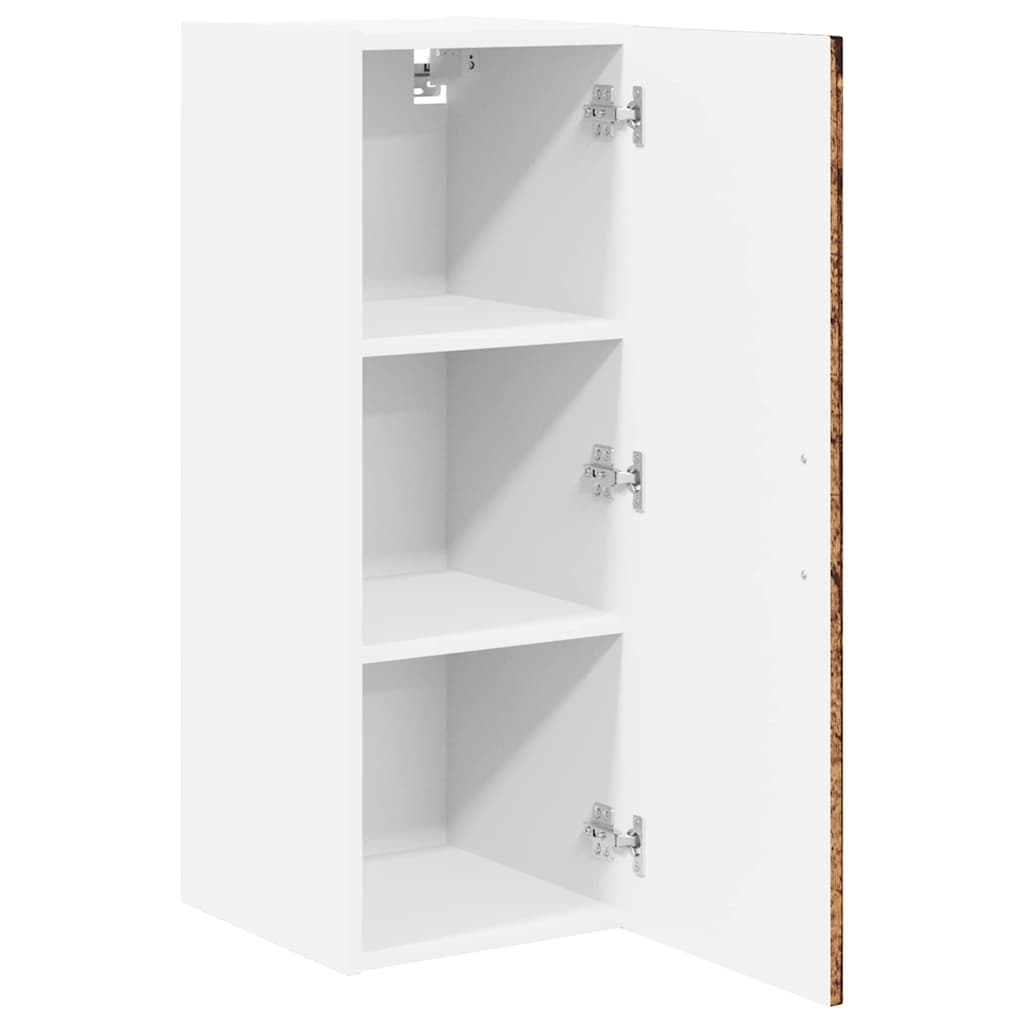 vidaXL Wall Cabinet LUCCA Old Wood 30 x 31 x 80 cm Engineered Wood