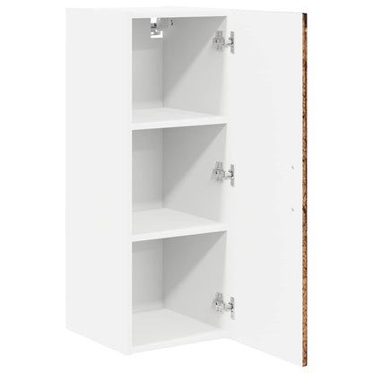 vidaXL Wall Cabinet LUCCA Old Wood 30 x 31 x 80 cm Engineered Wood