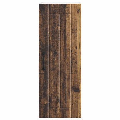 vidaXL Wall Cabinet LUCCA Old Wood 30 x 31 x 80 cm Engineered Wood