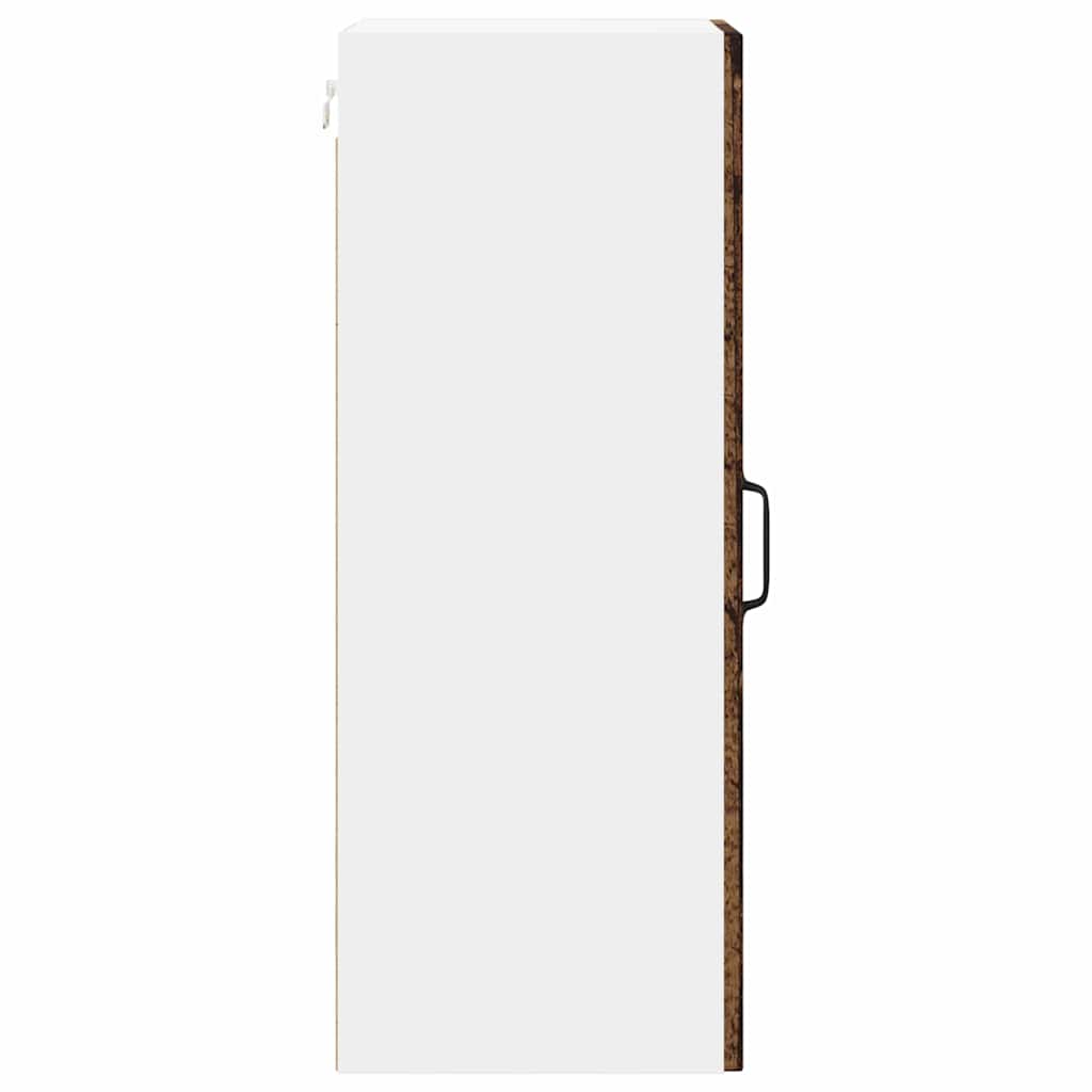 vidaXL Wall Cabinet LUCCA Old Wood 30 x 31 x 80 cm Engineered Wood