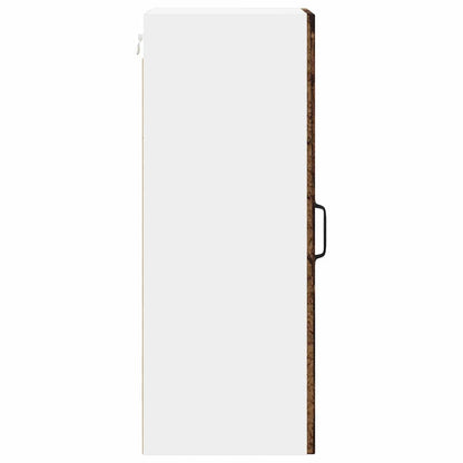 vidaXL Wall Cabinet LUCCA Old Wood 30 x 31 x 80 cm Engineered Wood